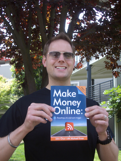 Ian Lopuch Holding John Chow Book