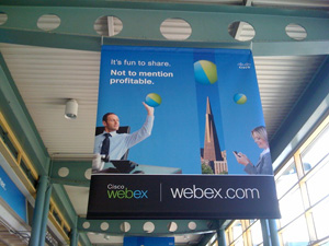 WebEx Caltrain Station Takeover