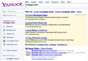 Google Advertising On Yahoo