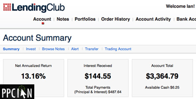 Lending Club Account