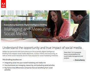 Managing and Measuring Social Media