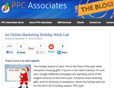 PPC Associates Guest Blog Post