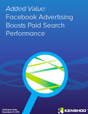 Facebook Advertising Boosts Paid Search Performance