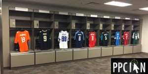 Visiting Team Lockers Levis Stadium