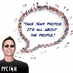 Take Team Photos. It's All About The People.