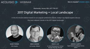 Acquisio 2017 Webinar